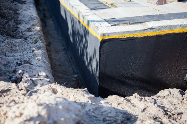 Residential Foundation Crack Repair installation at a Robbins, IL home by SJ Waterproofing Pros
